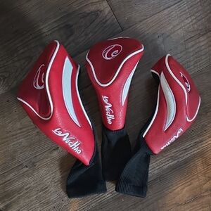 Longchao Red Golf Club Headcovers